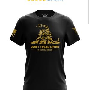 DONT TREAD ON ME GADSDEN FLAG SHORT SLEEVE SHIRT